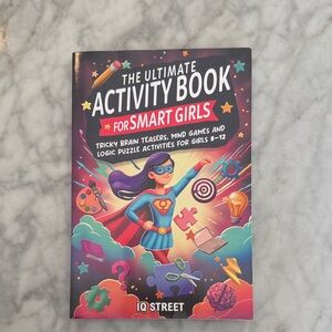 Ultimate Activity Book for Smart Girls - Multicolor